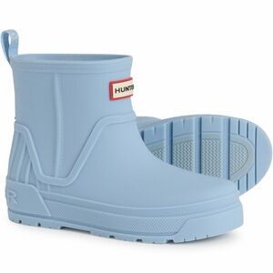 Hunter Big Kids Grace Light Blue Waterproof Rain Boots—2
